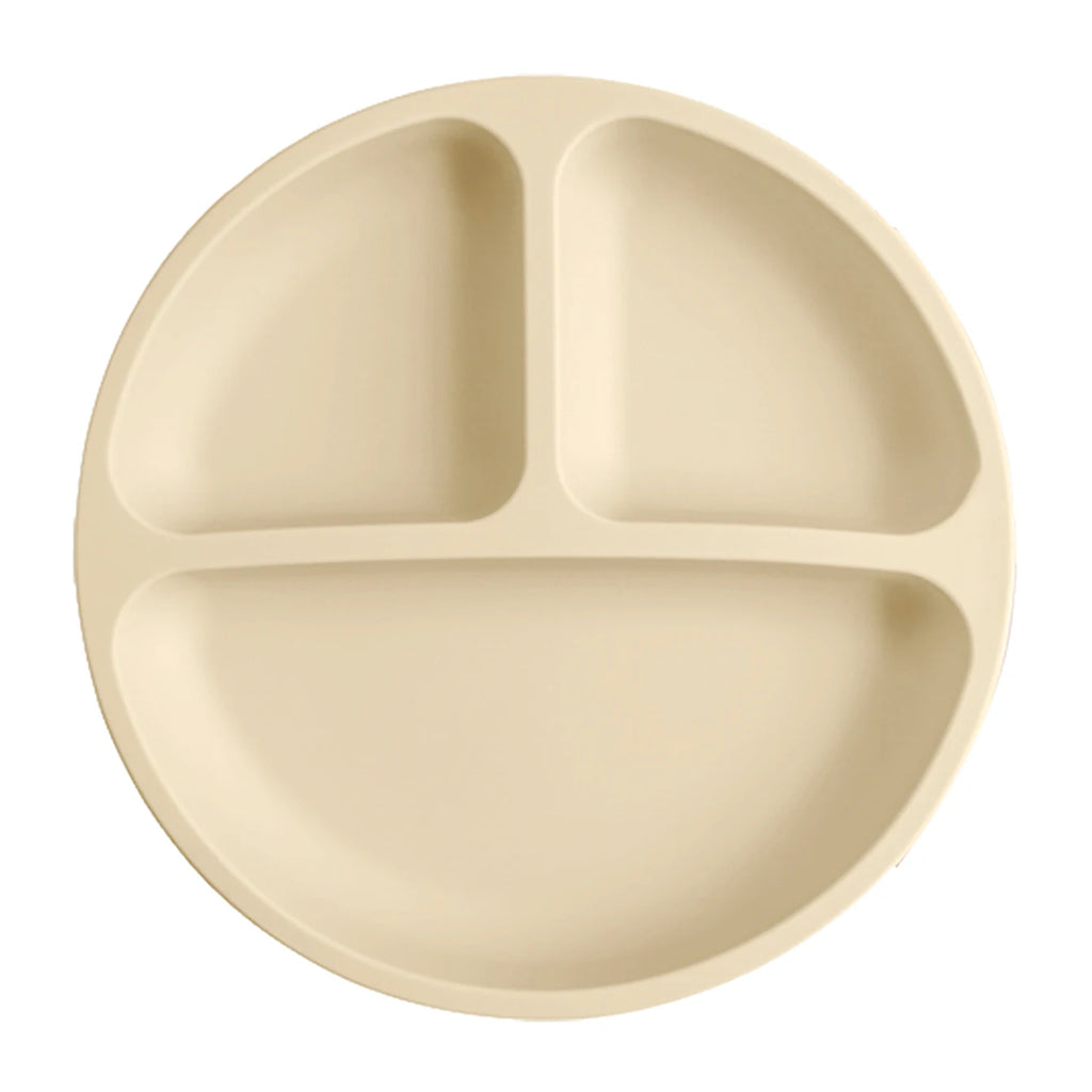 Assiette bébé en silicone avec ventouse – Sans BPA, apprentissage des repas