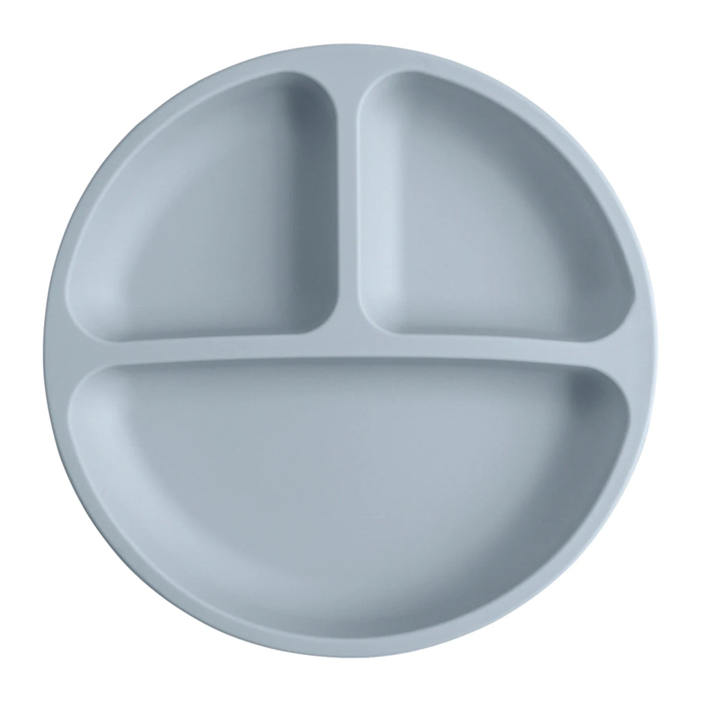 Assiette bébé en silicone avec ventouse – Sans BPA, apprentissage des repas