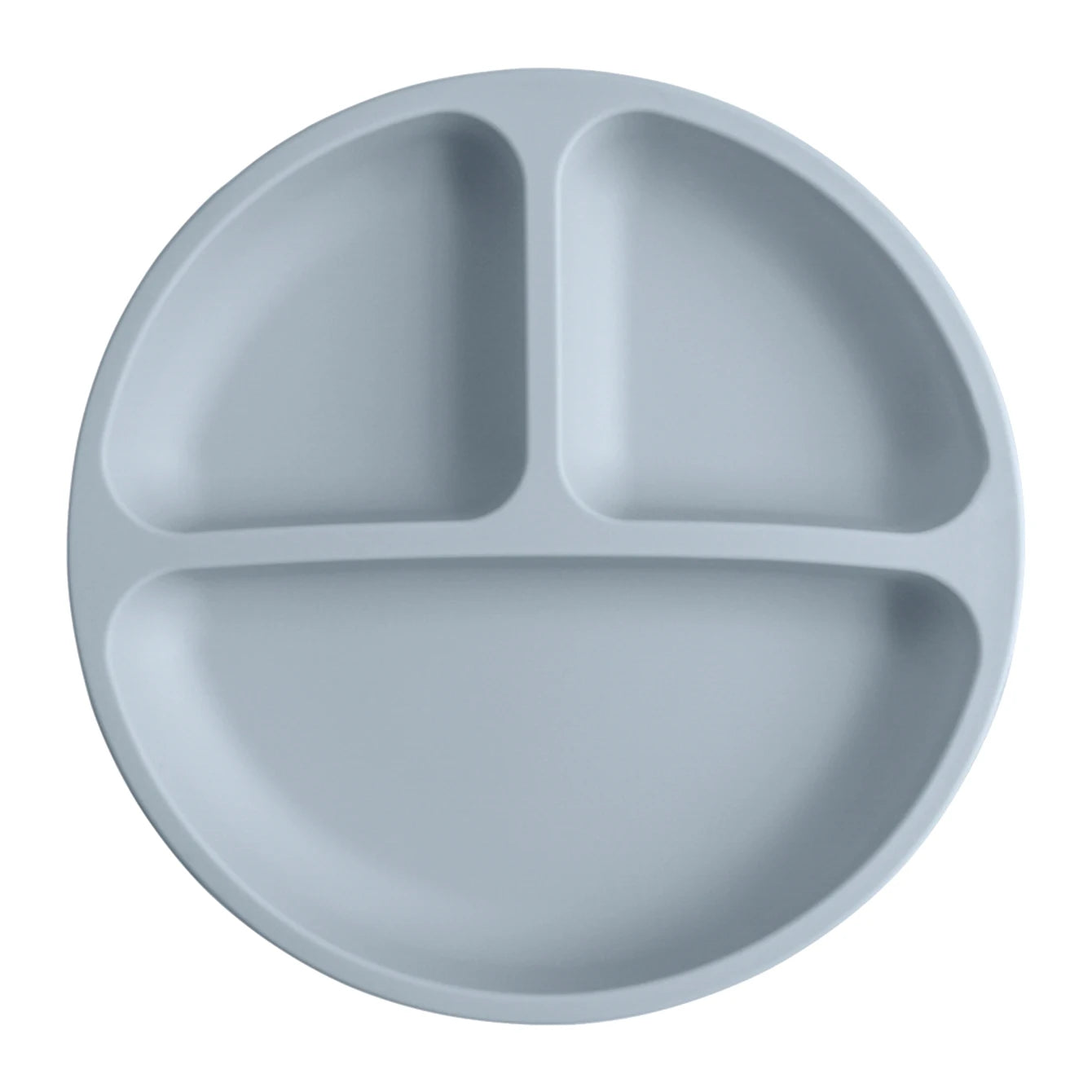 Assiette bébé en silicone avec ventouse – Sans BPA, apprentissage des repas