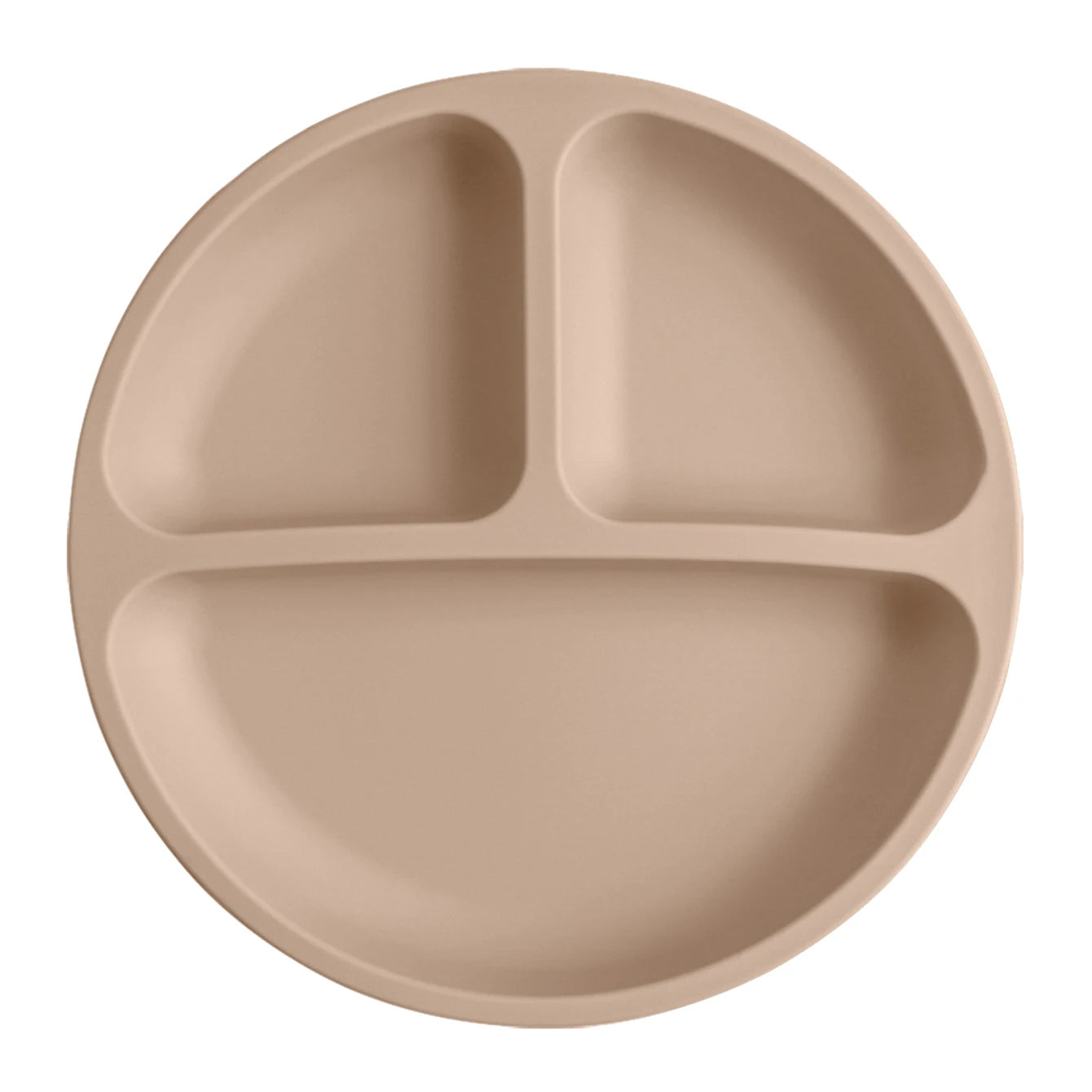 Assiette bébé en silicone avec ventouse – Sans BPA, apprentissage des repas
