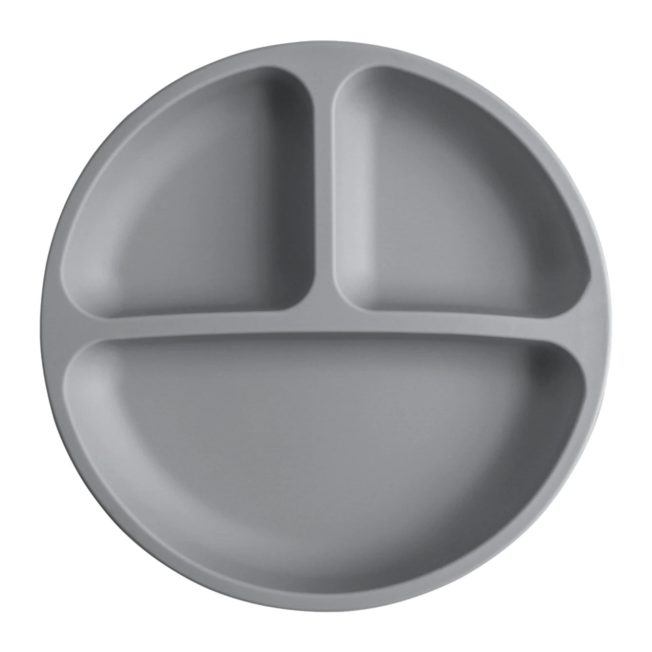 Assiette bébé en silicone avec ventouse – Sans BPA, apprentissage des repas