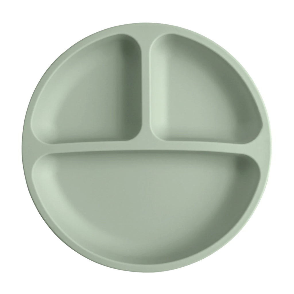 Assiette bébé en silicone avec ventouse – Sans BPA, apprentissage des repas