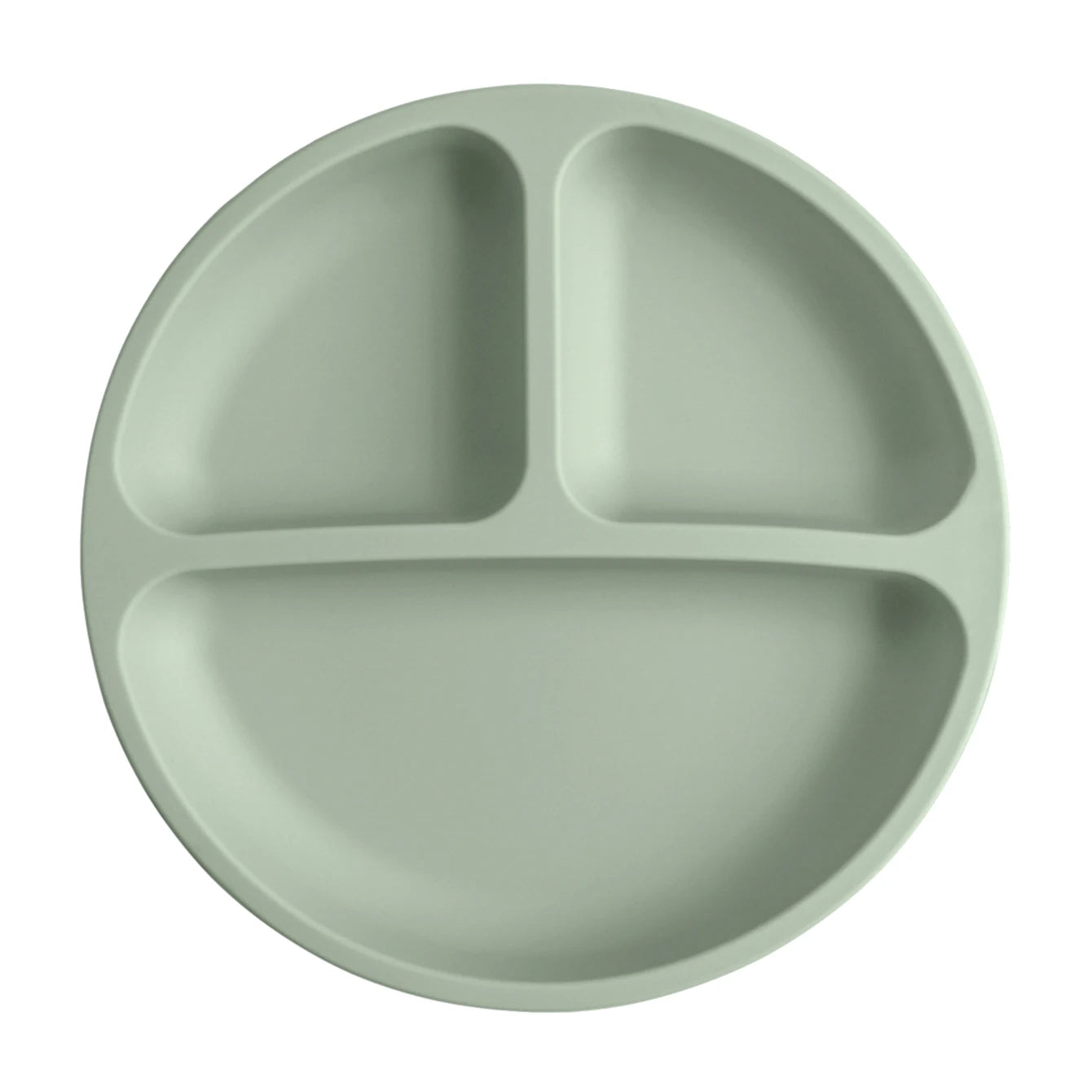 Assiette bébé en silicone avec ventouse – Sans BPA, apprentissage des repas