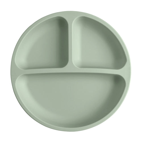 Assiette bébé en silicone avec ventouse – Sans BPA, apprentissage des repas